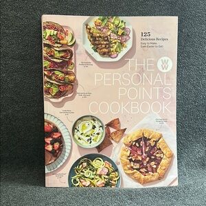 Weight Watchers Pink and White Cookbook for Healthy Kitchens